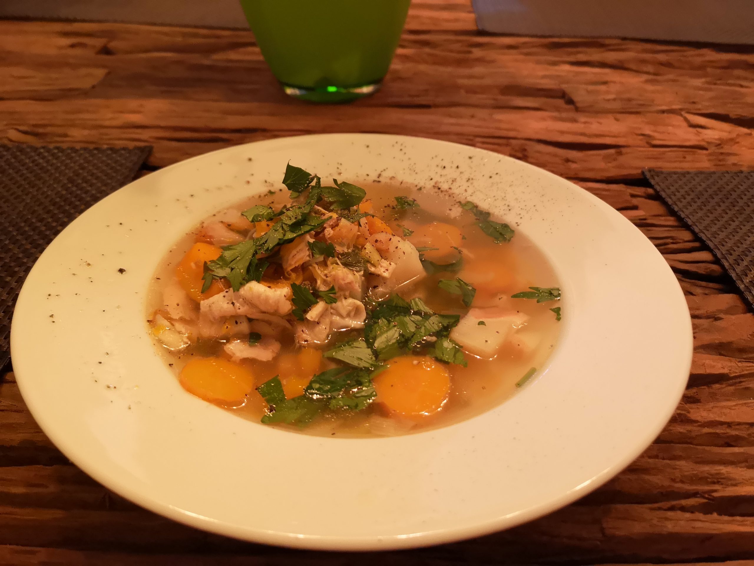 Seelenwärmer Hühnersuppe von Gregor - nach altem Rezept